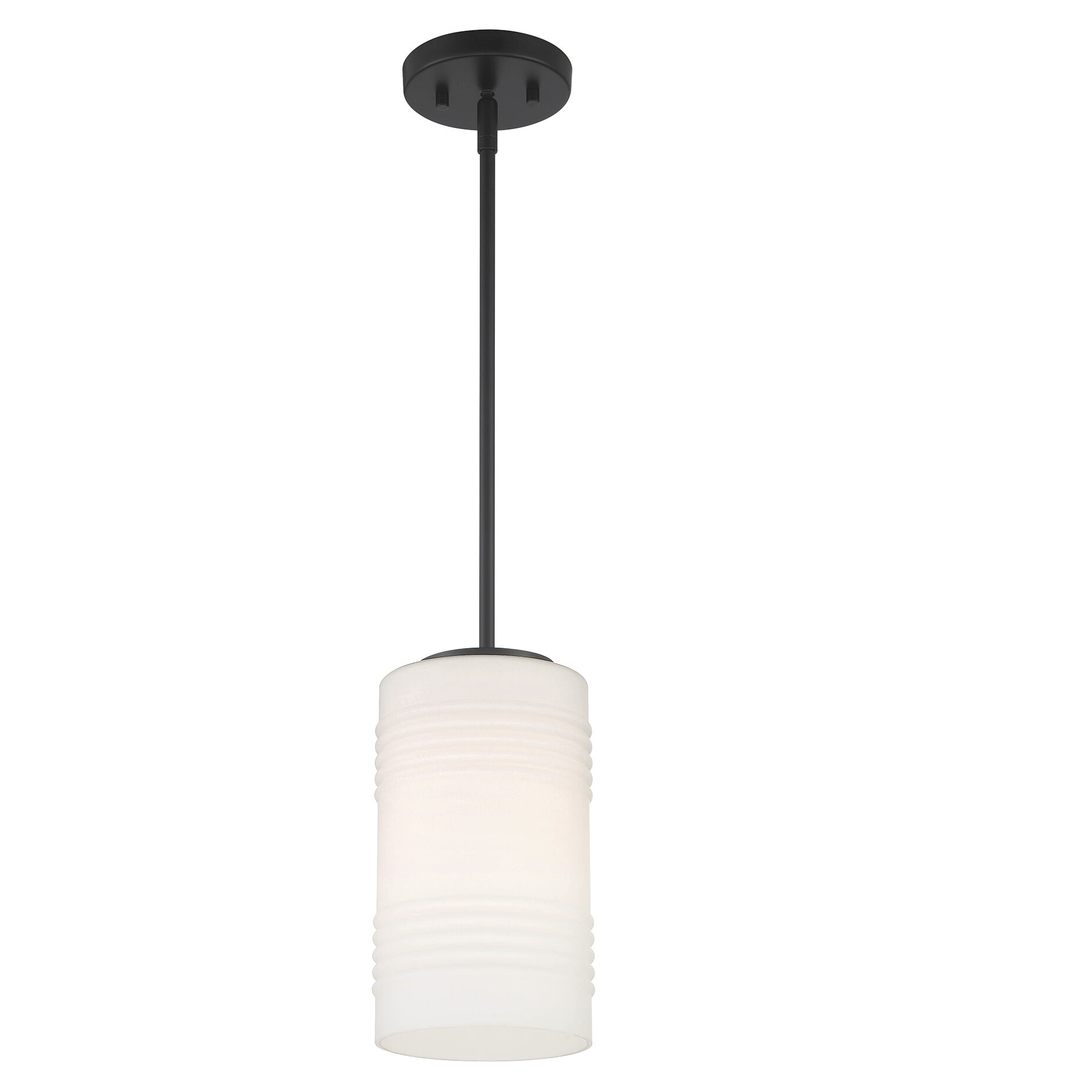Leavenworth 1 Light 6 inch Matte Black Semi-Flush Convertible Ceiling Light